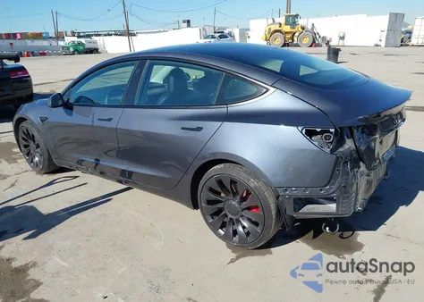 2023 Tesla Model 3 Performance Dual Motor All-Wheel Drive from USA, damaged, VIN 5YJ3E1EC1PF580894